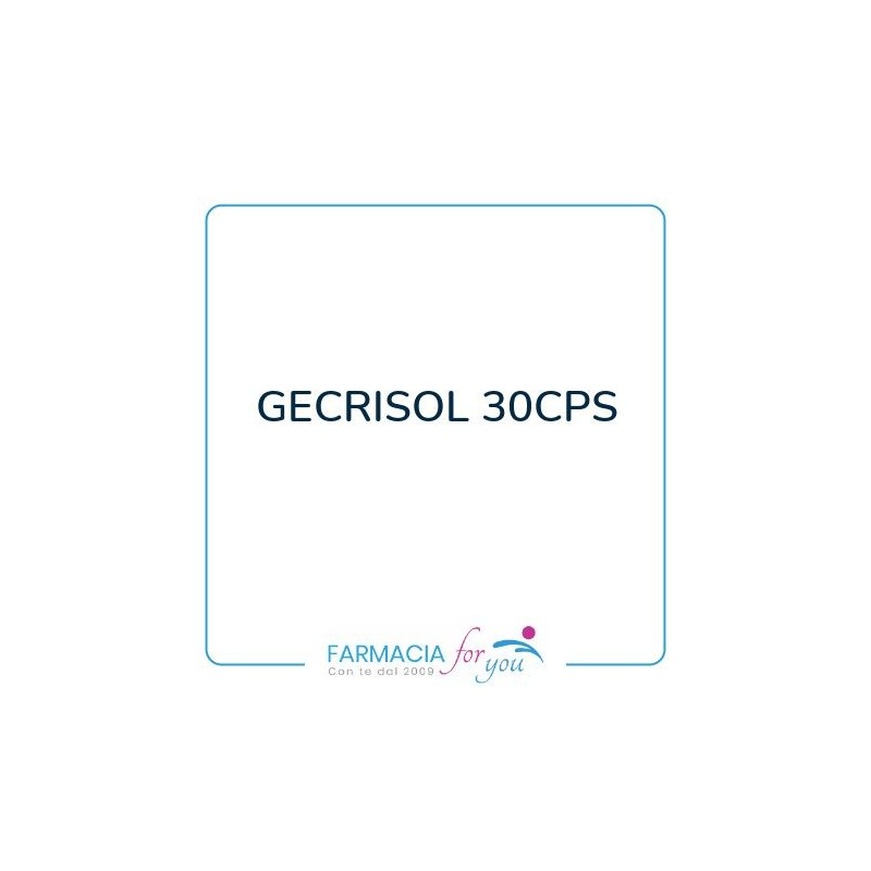 Pharmafit Agt Soc. Agricola - GECRISOL 30CPS