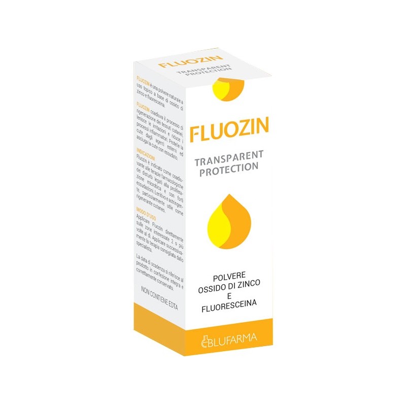Blufarma - Blufarma Fluozin Polvere Ossido Di Zinco+fluorexin 50 G