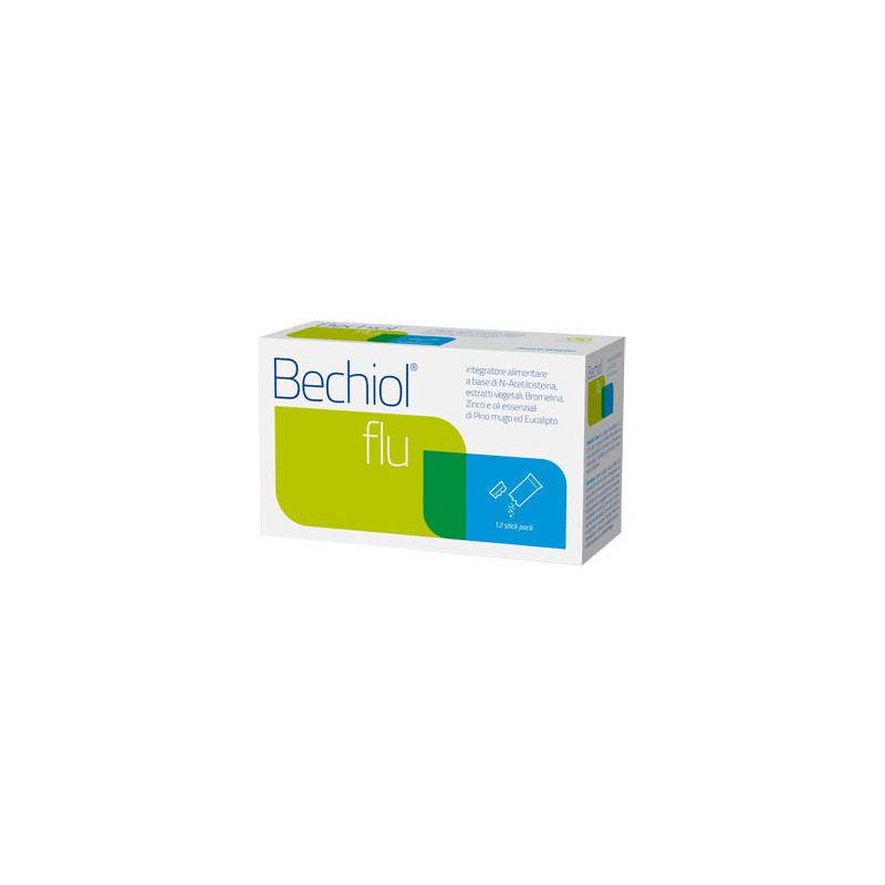 Dietofarm - Euronational Bechiol Flu 12 Bustine Stick Pack