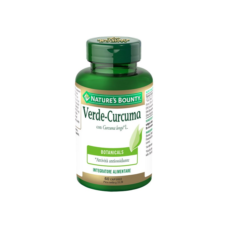 Nature's Bounty - Nature's Bounty Verde Curcuma 60 Capsule 33,2 G