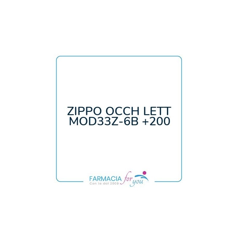 Zippo Italia - ZIPPO OCCH LETT MOD33Z-6B +200