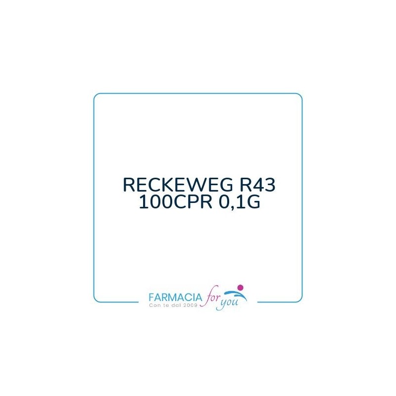 Dr. Reckeweg & Co. Gmbh - RECKEWEG R43 100CPR 0,1G