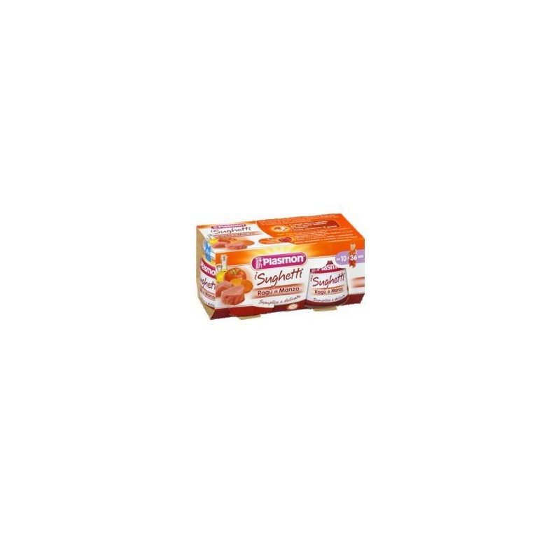 Plasmon - Plasmon Sughetto Ragu' Di Manzo 80 G X 2 Pezzi