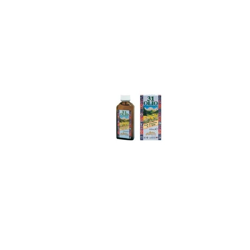 Antica Saponeria Olio 31 Bottiglia Vetro 100 Ml