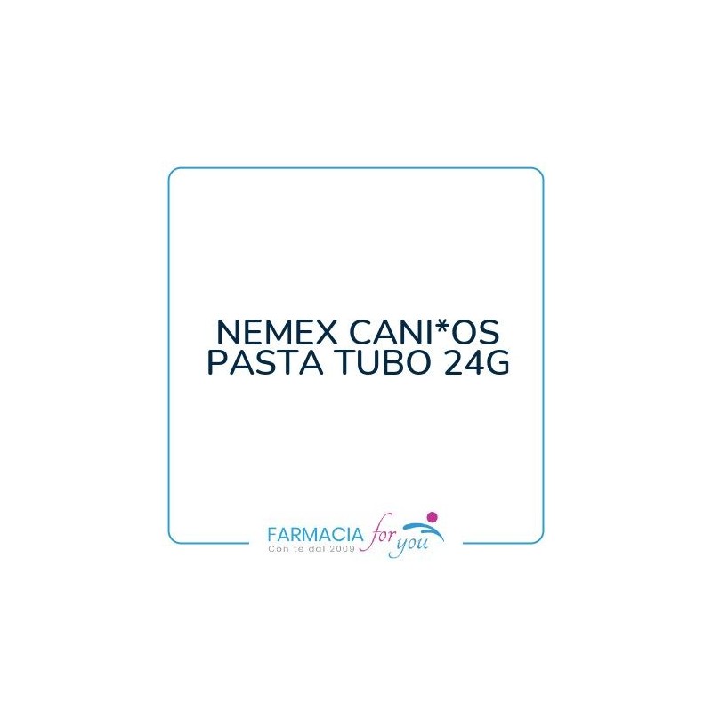 Zoetis Italia srl - NEMEX CANI*OS PASTA TUBO 24G