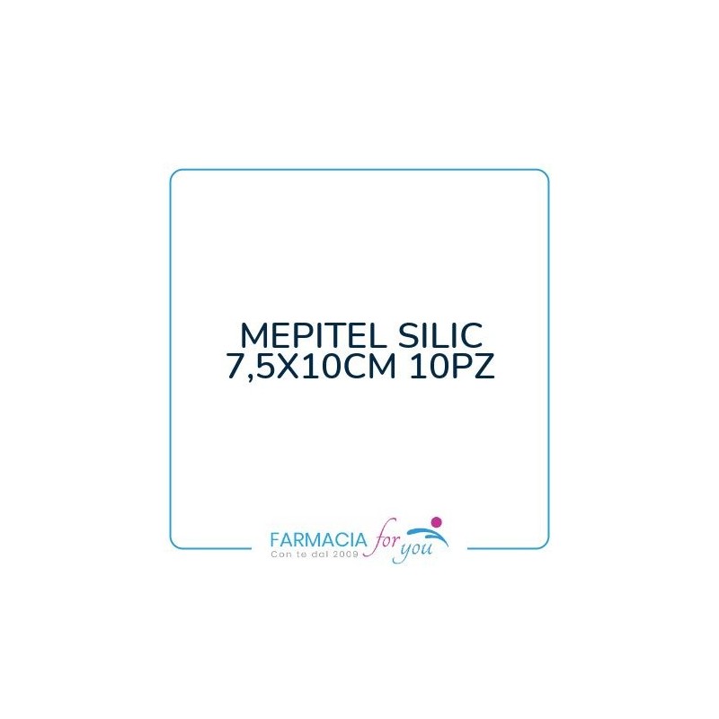 Molnlycke Health Care srl - MEPITEL SILIC 7,5X10CM 10PZ