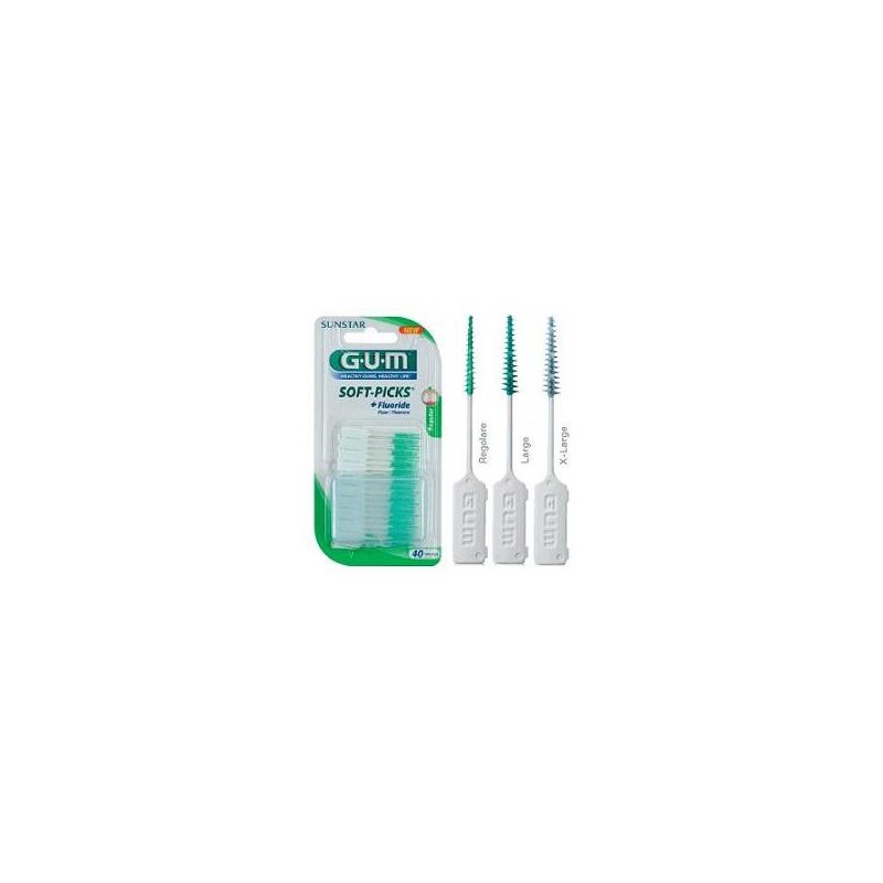 Gum - Sunstar Italiana Gum Softpicks Scovolino Gomma 80pz