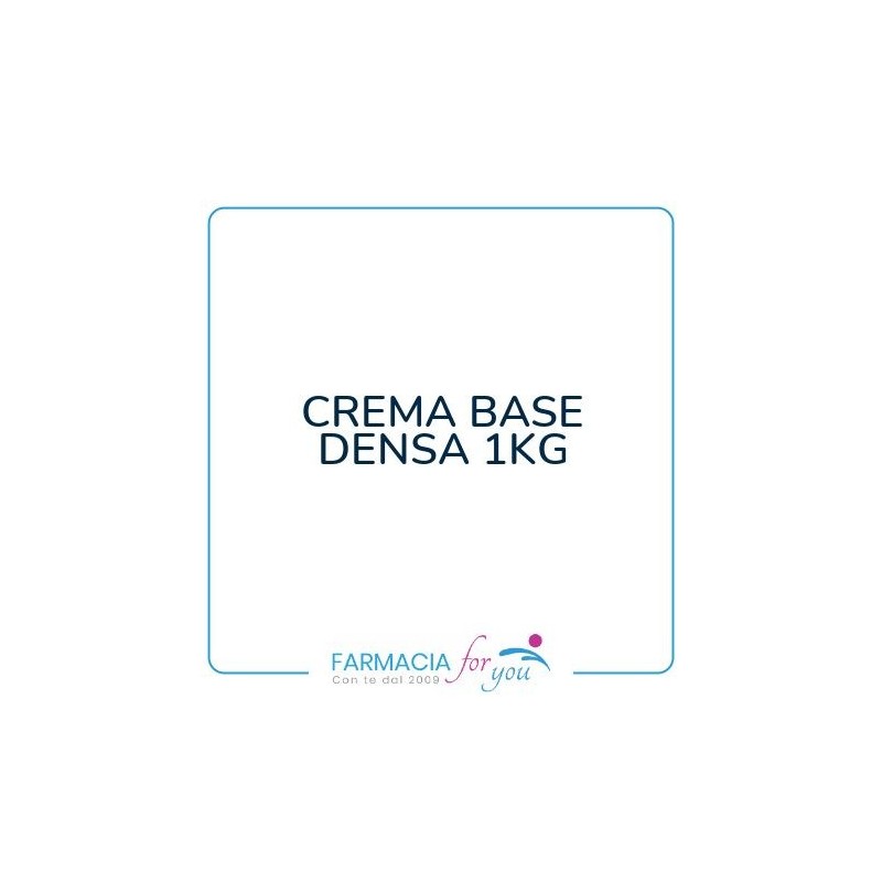 Fagron Italia srl - CREMA BASE DENSA 1KG