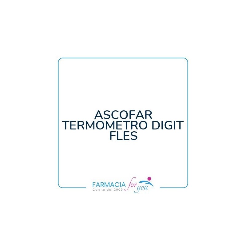 Consorzio As.Co.Far. - ASCOFAR TERMOMETRO DIGIT FLES