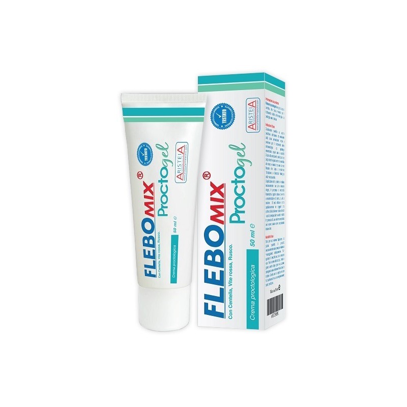 Aristeia Farmaceutici srl - Aristeia Farmaceutici Flebomix Proctogel Crema Gel Emorroidi 50 Ml