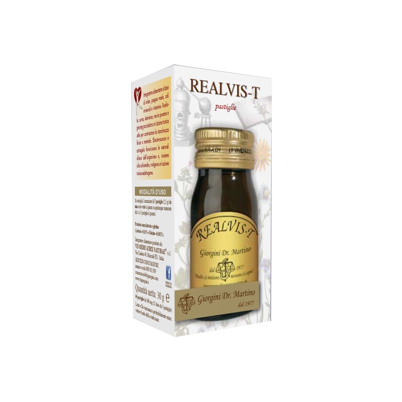 Giorgini Servis srl - Realvis-t Pastiglie 30g