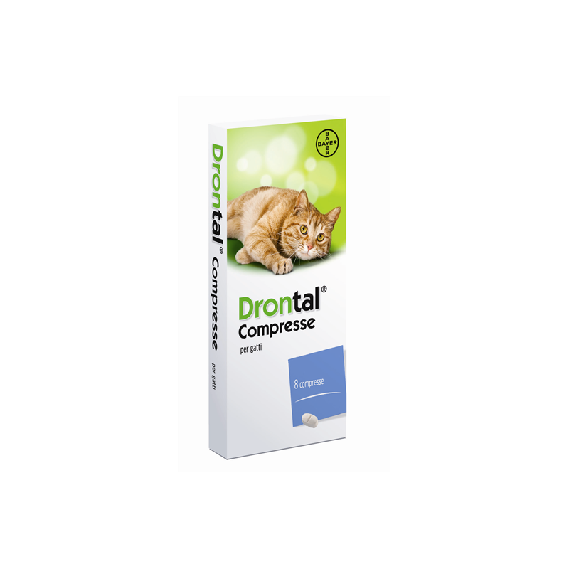 Bayer spa (Div.Sanita'animale) - Drontal 8cpr Gatto