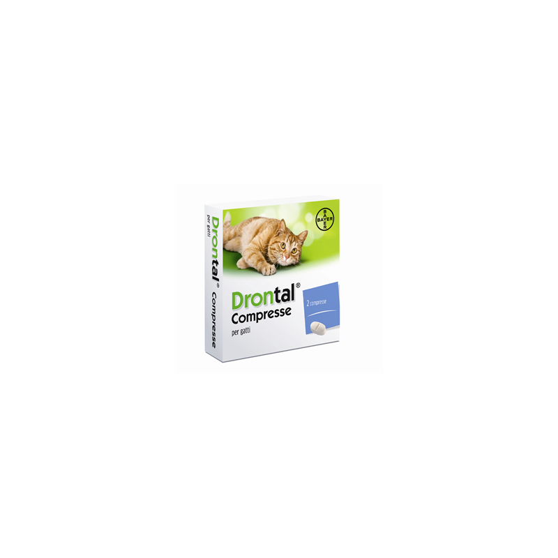 Bayer spa (Div.Sanita'animale) - DRONTAL 2 compresse GATTO
