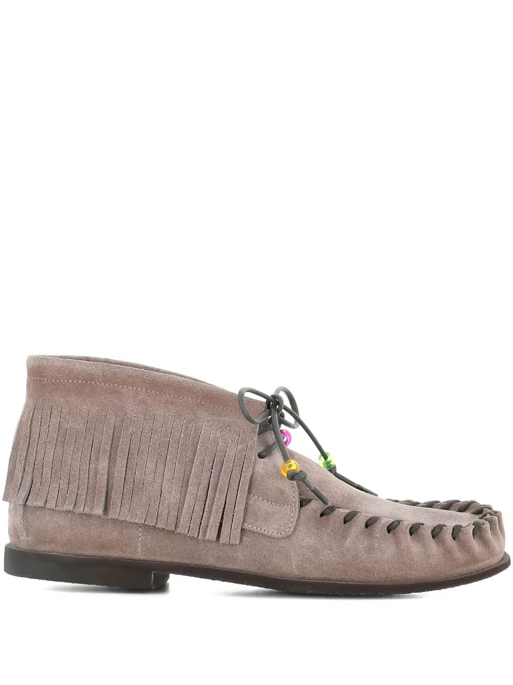Alexander Hotto fringe-detail moccasin boots - Toni neutri