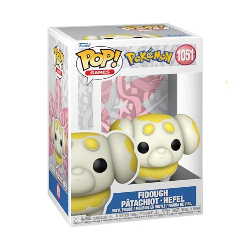 Funko Pop! Games: Pokemon - Fidough - Figura In Vinile Da Collezione - Idea Regalo - Merchandising Ufficiale - Giocattoli Per Bambini E Adulti - Video