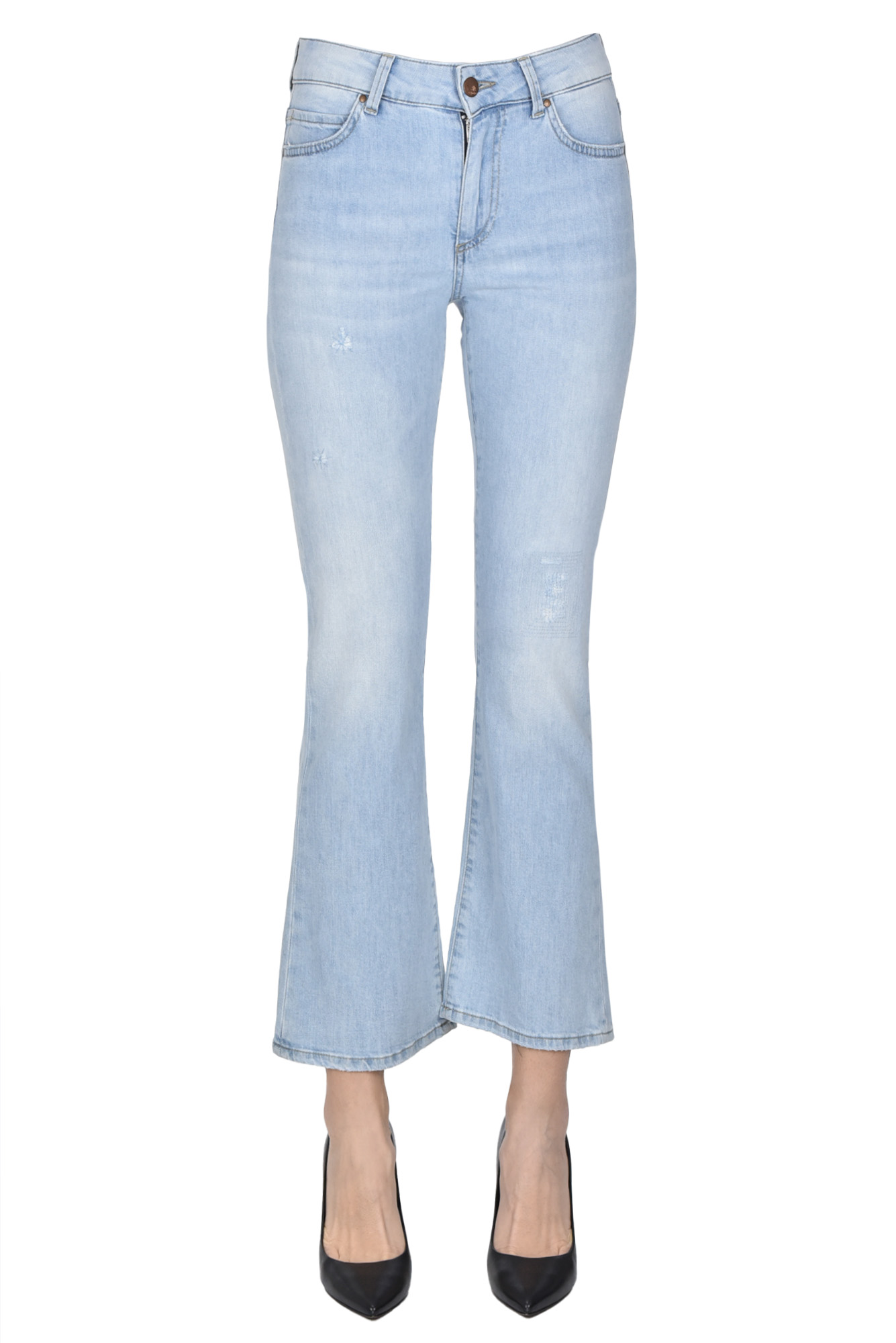 Jeans Bell Bottom cropped