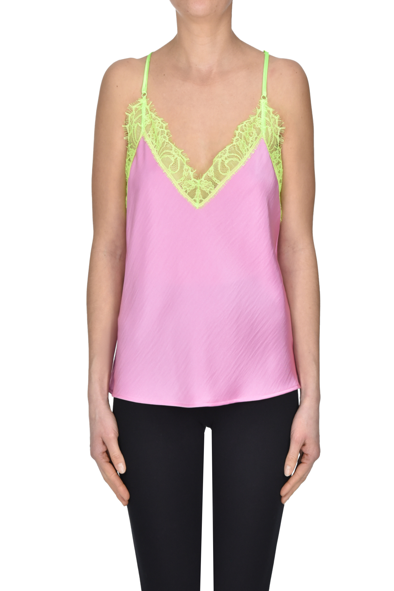 Top lingerie con pizzo