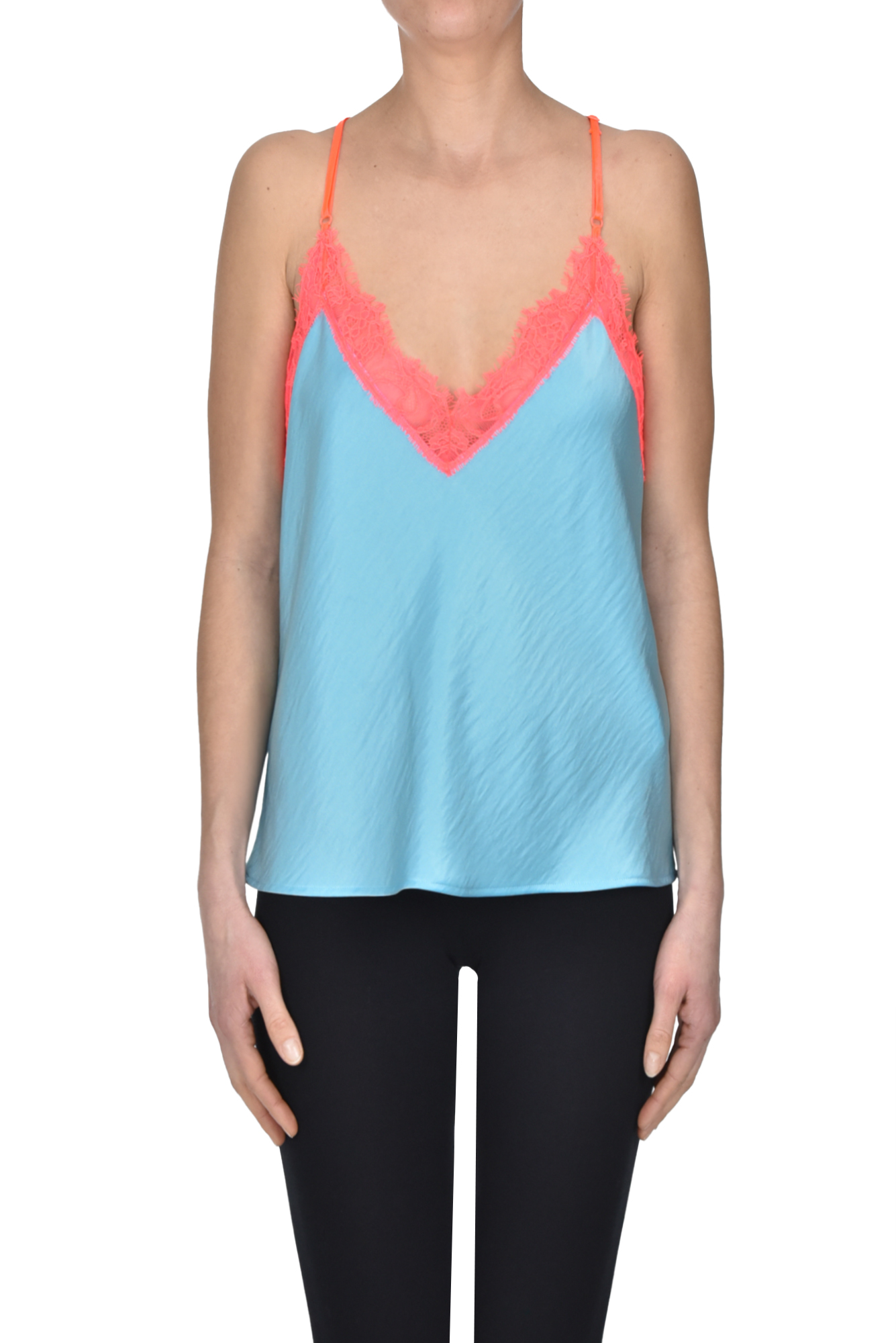 Top lingerie con pizzo