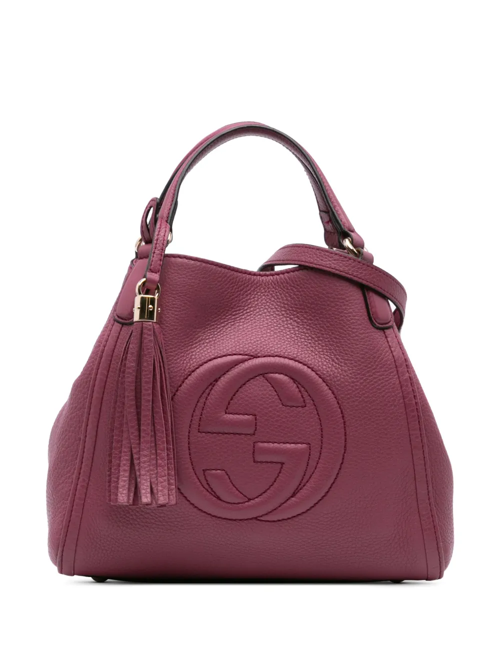 Gucci Pre-Owned 2016-2024 Small Leather Soho satchel - Rosa