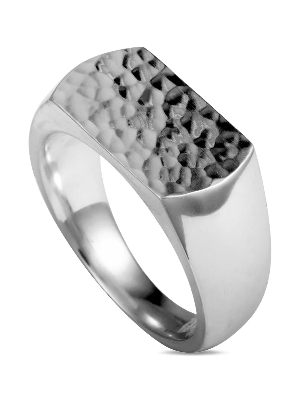 Georg Jensen hammered ring - Argento