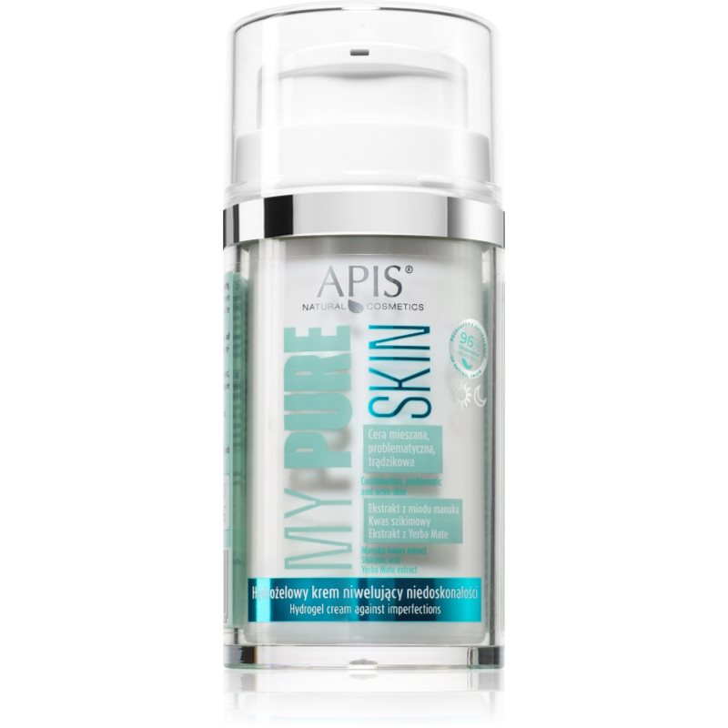 Apis Natural Cosmetics My Pure Skin Crema Leggera Contro Le Imperfezioni Della Pelle 50 Ml