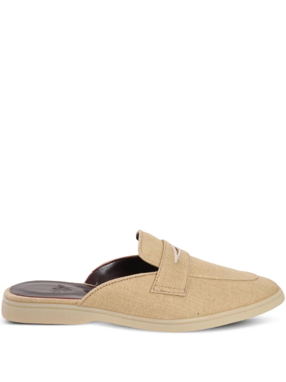 Bougeotte penny-slot mules - Toni neutri
