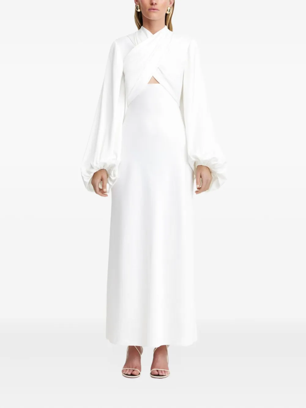 SIGNIFICANT OTHER Becca midi dress - Bianco
