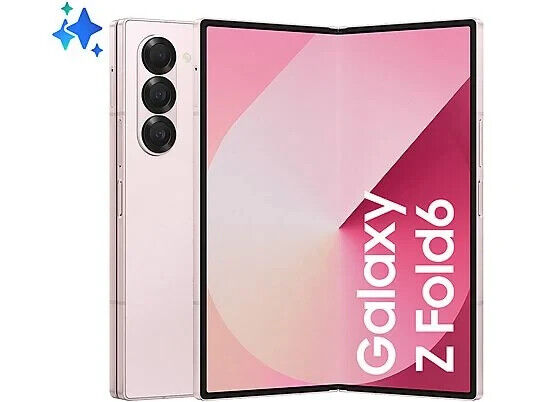 Cellulare SAMSUNG Galaxy Z Fold 6 5G F956B 12+256GB Smartphone Pieghevole Pink