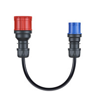 go-e Gemini flex Nero Dritto Dritto IP55 11 kW 16 A Adapter Gemini CH-04-31