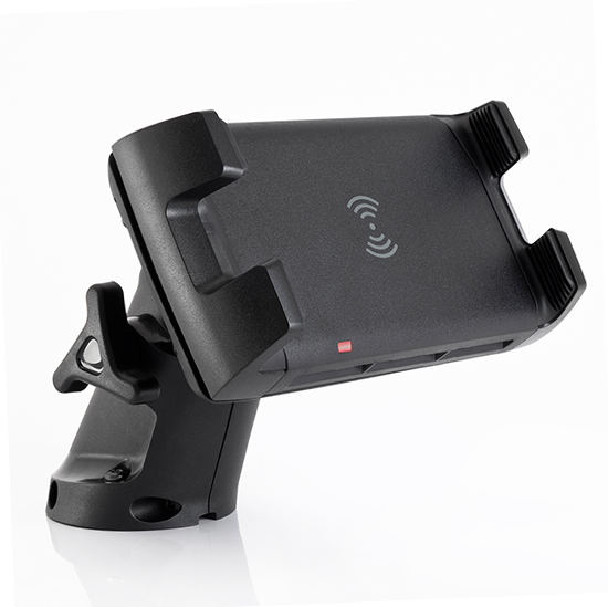 Supporto edge Scanstrut per ricarica wireless cellulare Rokk wireless
