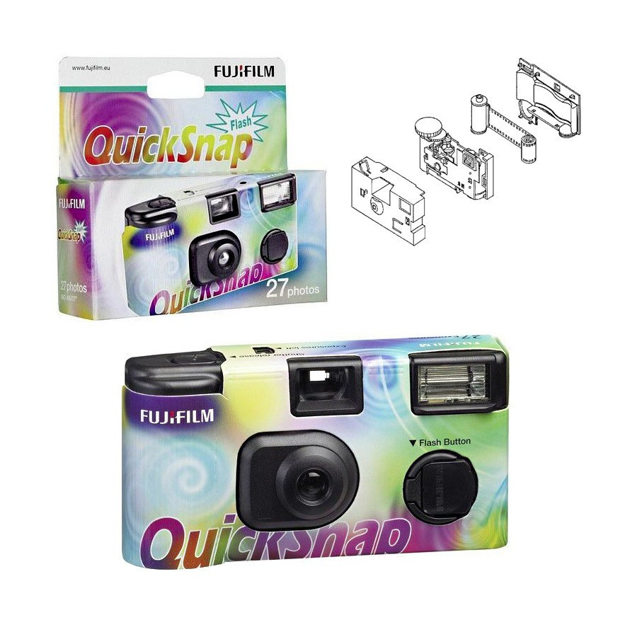FUJIFILM FUJI QUICK SNAP FLASH 27 PHOTOS - FUJ0900