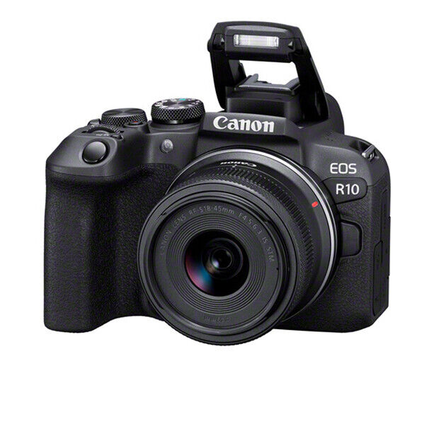 Canon EOS R10 Body + RF-S 18-45 F4.5-6.3 IS STM Garanzia Ufficiale Canon