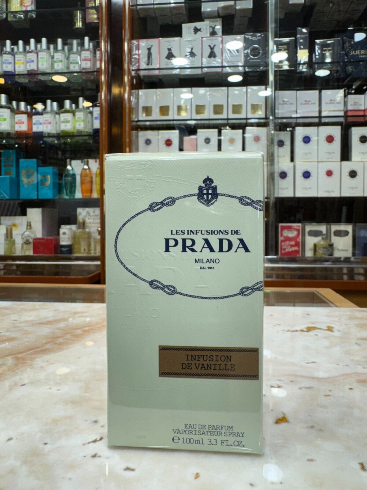PRADA INFUSION DE VANILLE 100 ML EDP EAU DE PARFUM PROFUMO NUOVO IMBALLO