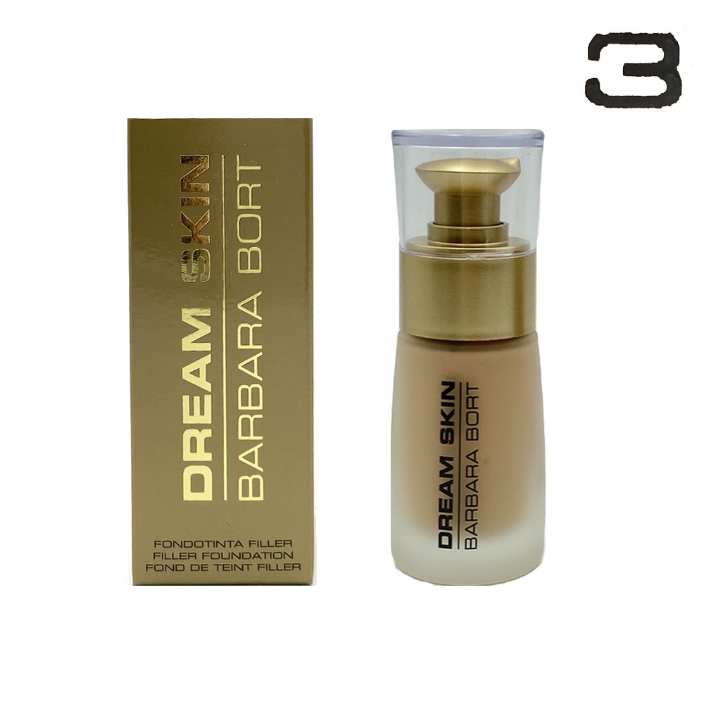 Fondotinta Liquido Filler Lunga Tenuta 3 Cognac Barbara Bort Dream Skin 30ml