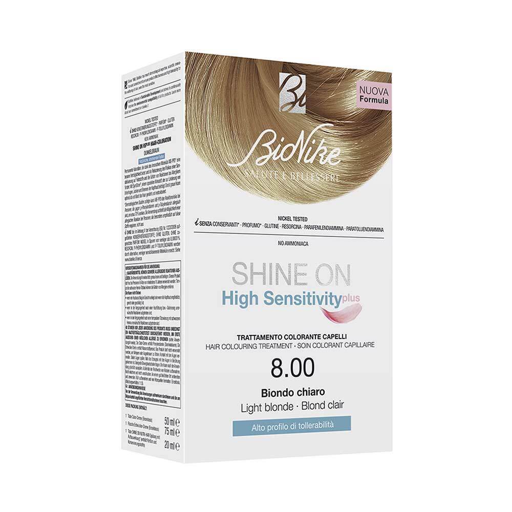 BioNike Shine On HS - Plus Trattamento Colorante 8.00 Biondo Chiaro
