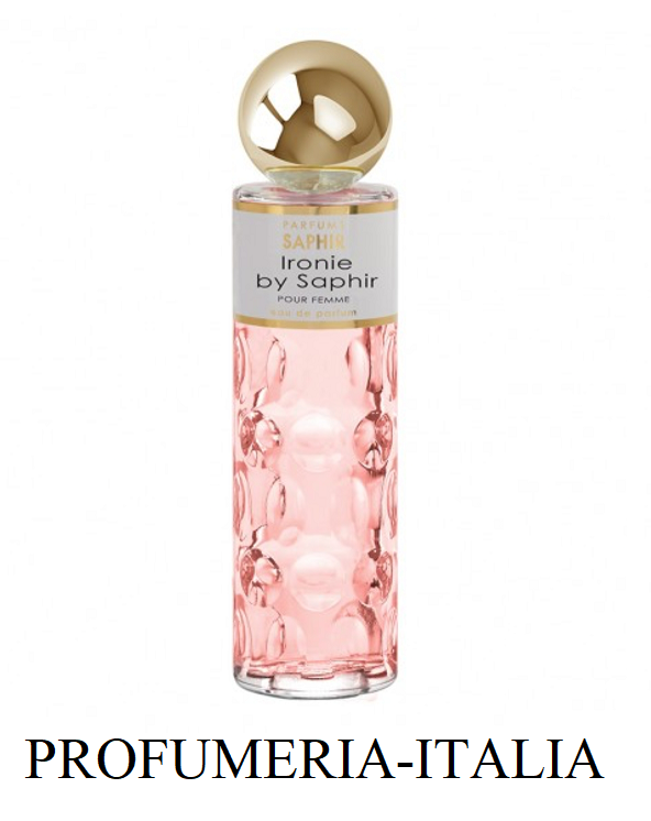 SAPHIR IRONIE BY SAPHIR POUR FEMME EAU DE PARFUM 200ML