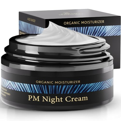 Crema Viso Antirughe Donna 50ml, Crema Idratante Viso - Crema Viso Notte (D3Q)