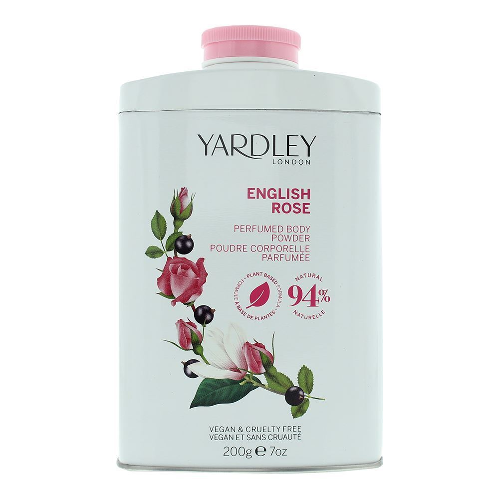 Yardley English Rose Perfumed Body Powder 200g Per le donne