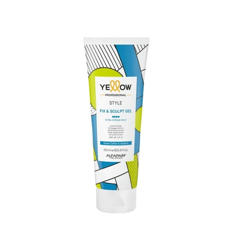 Yellow Professional Style Fix & Sculpt Gel 250ml