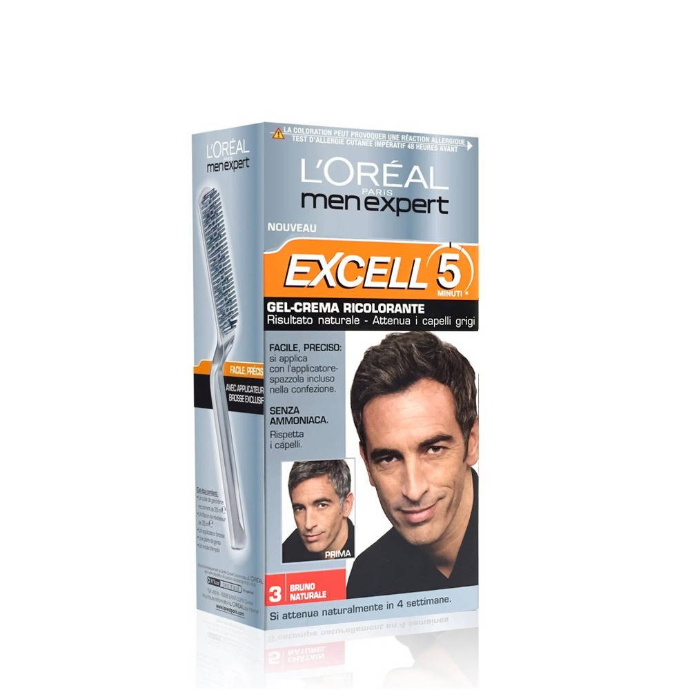 l'oreal men expert excell 5 gel NÂ° 3 Bruno naturale