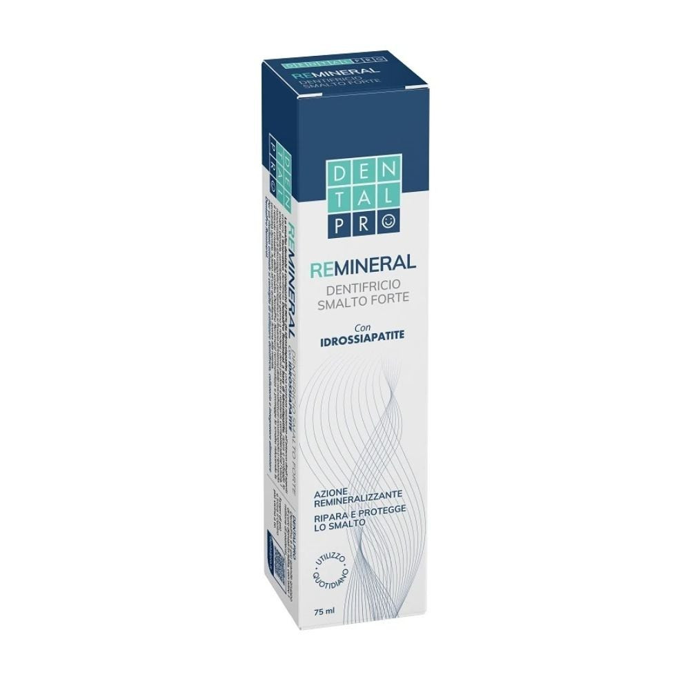 DentalPro ReMineral - Dentifricio Denso Smalto Forte con Idrossiapatite, 75ml
