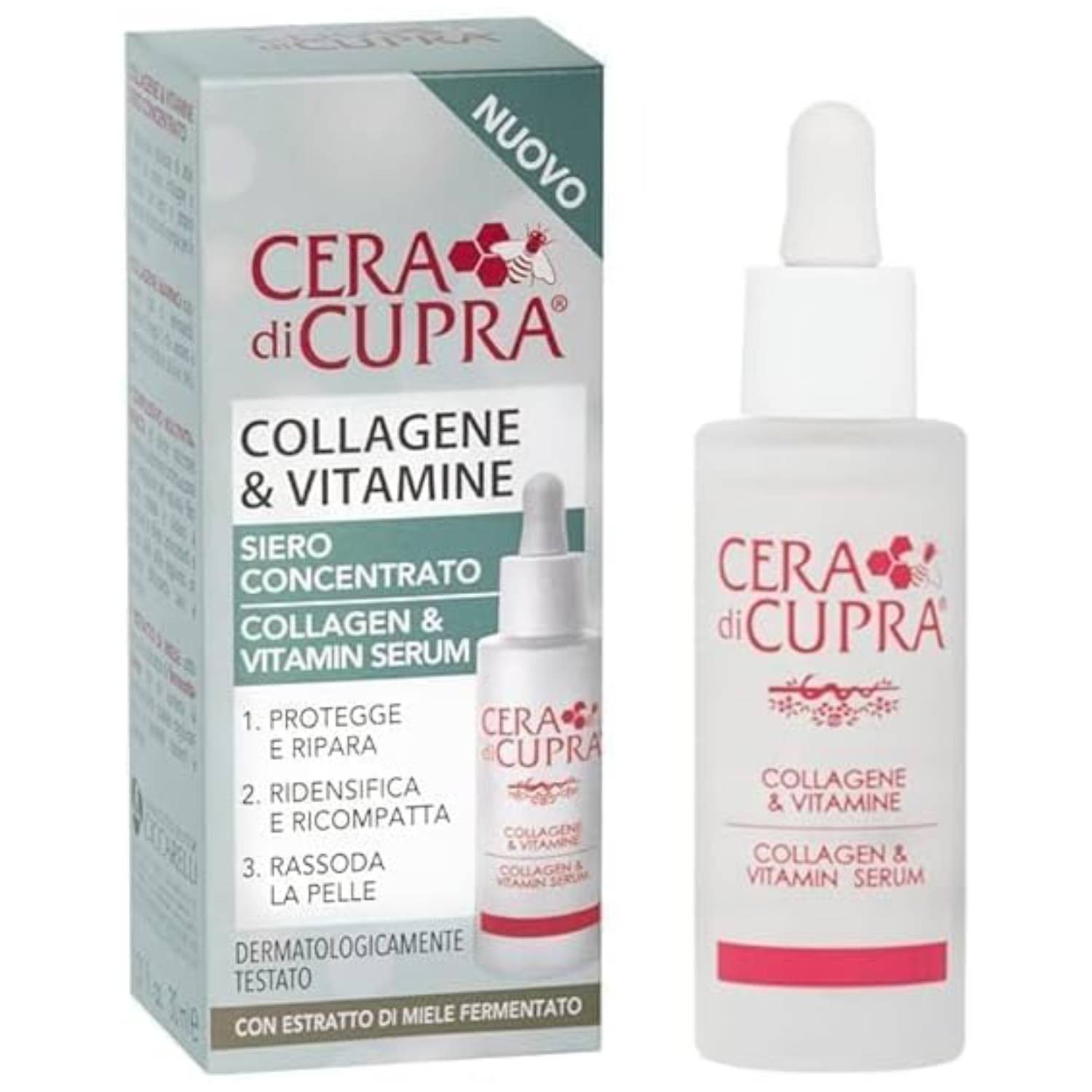 Cera Di Cupra Collagene E Vitamine Siero Concentrato Antirughe 30 Ml
