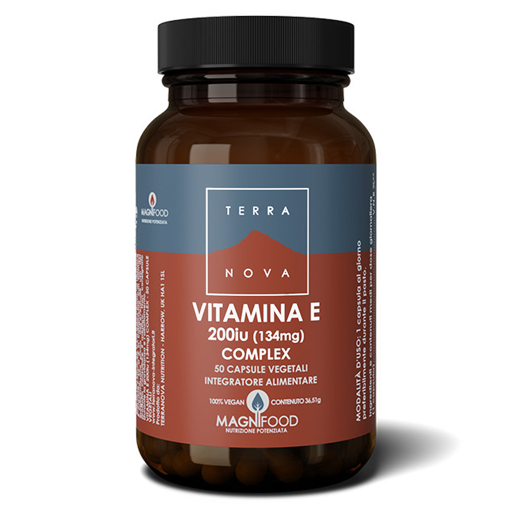 TERRANOVA VITAMINA E COMPLEX 50 CPS