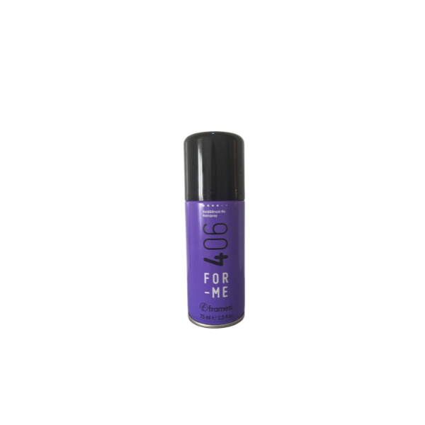 Framesi For-Me 406 Hold & Brush Me Hairspray (75ml) Spray fissaggio forte e rimo
