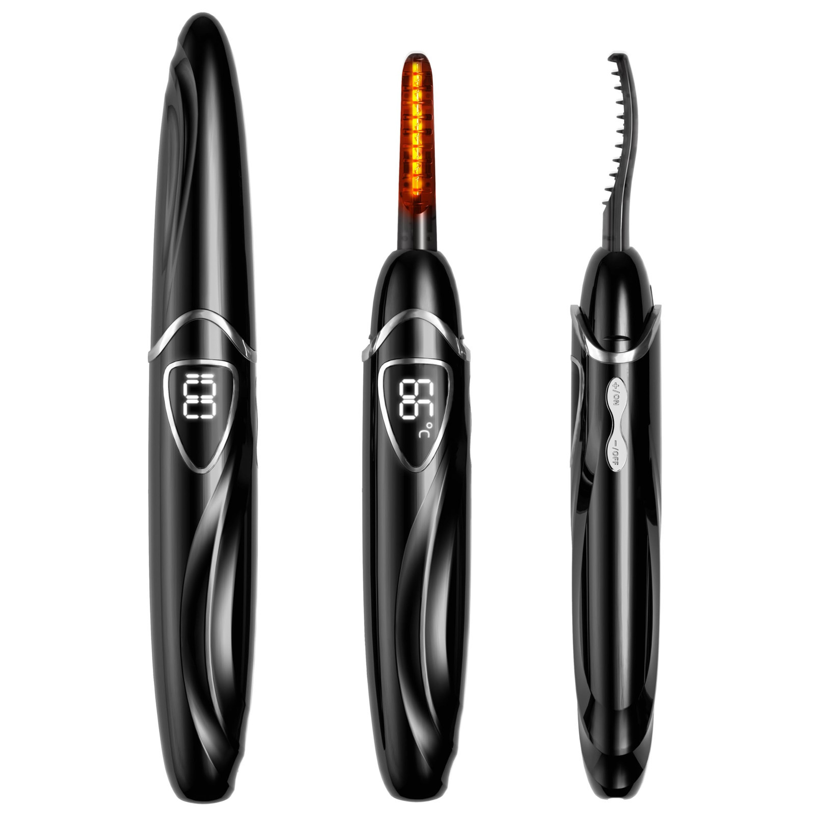 EYECURL Heated Eyelash Curler, Heated lash Curler, Accurate Temperature (O0S)