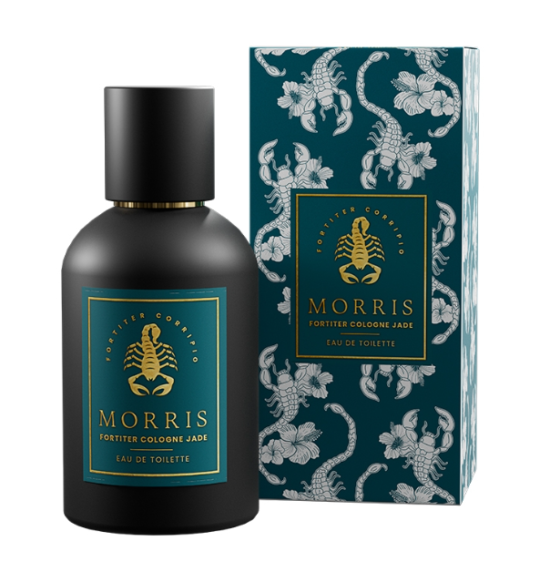 MORRIS PROFUMO MASCHILE FORTITIER COLOGNE JADE EDT 100 ML AMBRATO LEGNOSO