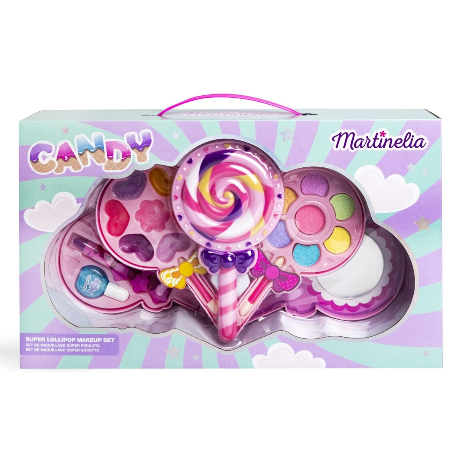 MARTINELIA TROUSSE TRUCCO CANDY LOLLIPOP BIG SET MAKEUP COMPLETO