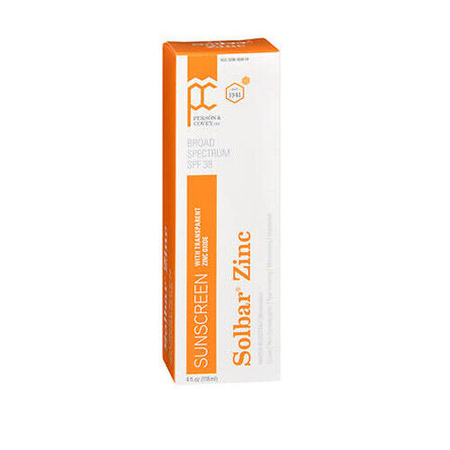 Crema Solare Protettiva Al Zinco Con Spf 38 4 Oz Di Solbar