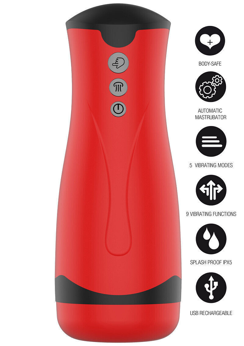 Masturbatore Vibromassaggiatore Sexy Stimolatore Pene Con Suzione Ricaricabile