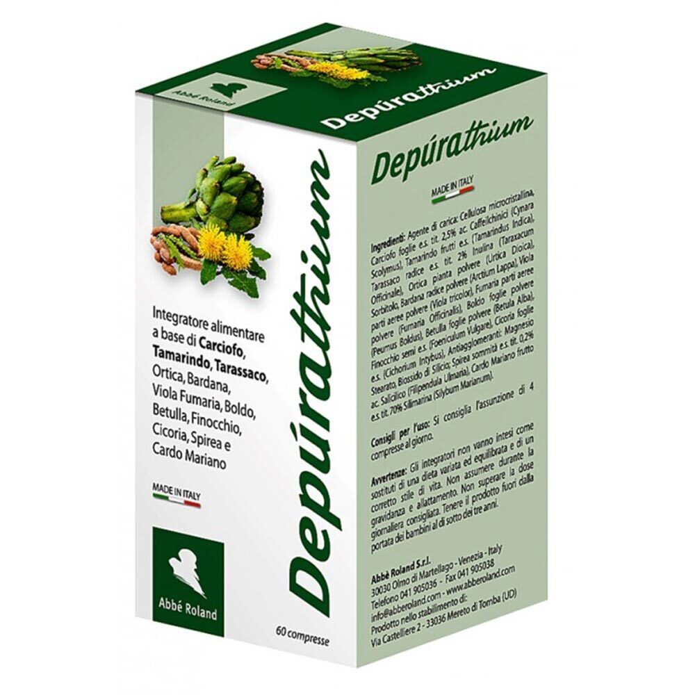 Abbè Roland Depurathium Integratore Alimentare, 60 Compresse